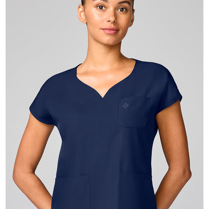 Med Couture Insight Dolman Sleeve Top MC00008 - Navy