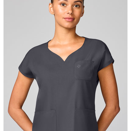 Med Couture Insight Dolman Sleeve Top MC00008 - Pewter