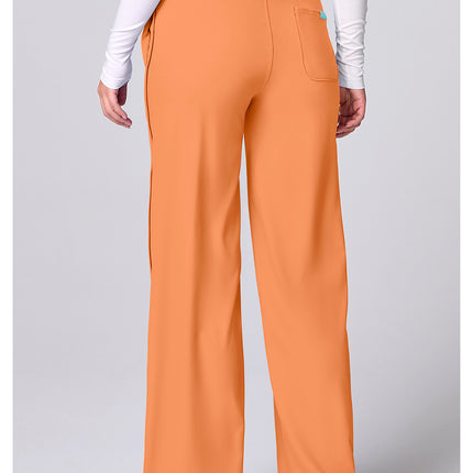 Med Couture Insight Wide Leg Pintuck Pant MC00009 - Papa Don't Peach