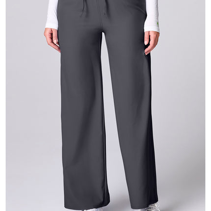 Med Couture Insight Wide Leg Pintuck Pant MC00009 - Pewter