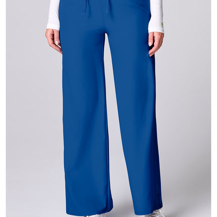 Med Couture Insight Wide Leg Pintuck Pant MC00009 - Royal