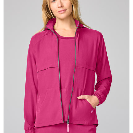 Med Couture Amp Warm Up Jacket MC00028 - Pink Power