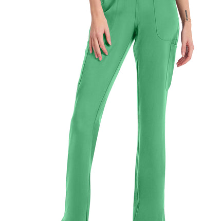 Med Couture Insight Women's Mid Rise Flare Leg Pant MC010 - Mint Julep