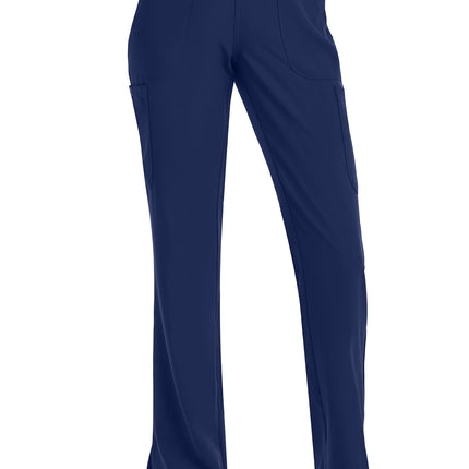 Med Couture Insight Women's Mid Rise Flare Leg Pant MC010 - Navy