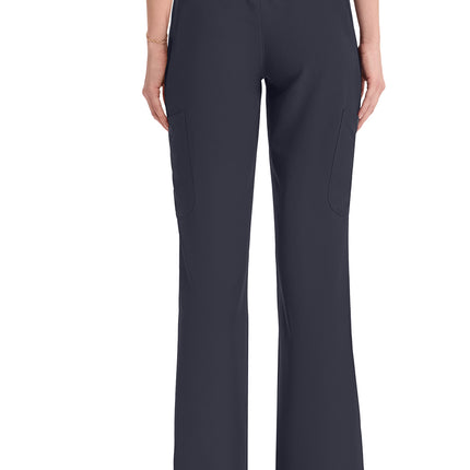 Med Couture Insight Women's Mid Rise Flare Leg Pant MC010 - Pewter