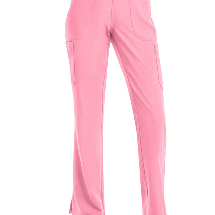 Med Couture Insight Women's Mid Rise Flare Leg Pant MC010 - Taffy Pink