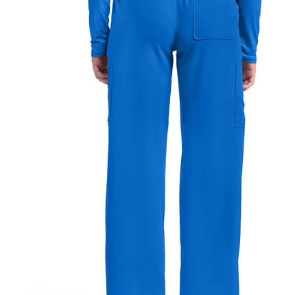 Med Couture Insight Women's 5-Pocket Ruched Wide Leg Pant MC011 - Royal