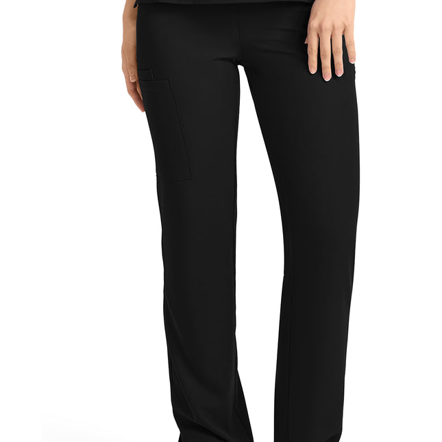 Med Couture Insight Straight Leg Pant MC013 - Black