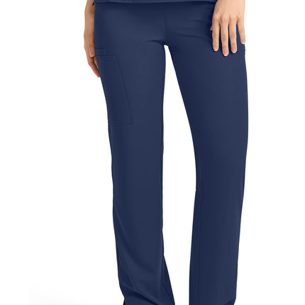 Med Couture Insight Straight Leg Pant MC013 - Navy