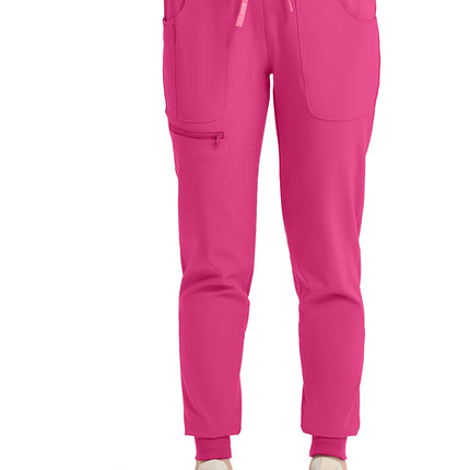 Med Couture Amp Mid Rise Jogger MC102 - Pink Power