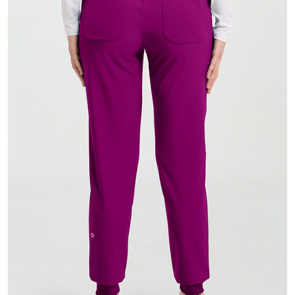 Med Couture Amp Mid Rise Jogger MC102 - Plum Royale