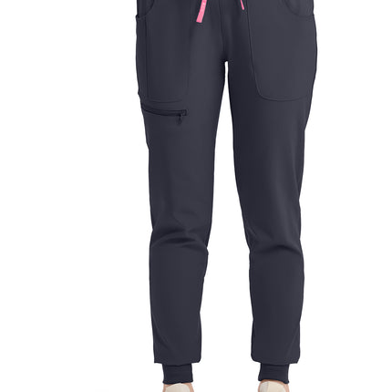 Med Couture Amp Mid Rise Jogger MC102 - Pewter