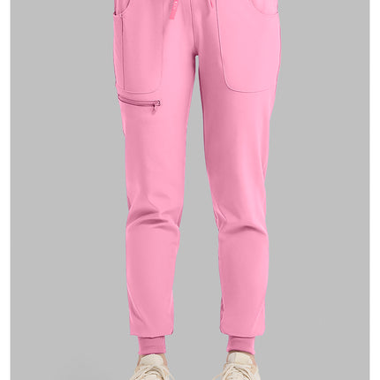 Med Couture Amp Mid Rise Jogger MC102 - Pixel Pink