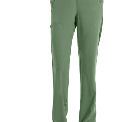 Med Couture Amp Women's Straight Leg Pull-On Pant MC103 - Beyond Green