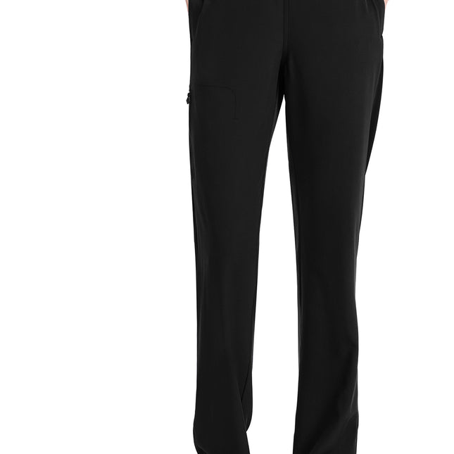 Med Couture Amp Women's Straight Leg Pull-On Pant MC103 - Black