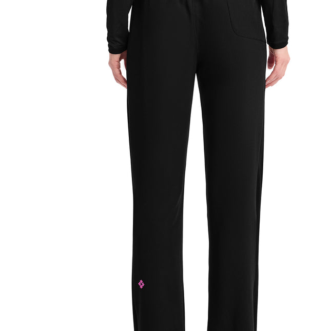 Med Couture Amp Women's Straight Leg Pull-On Pant MC103 - Black