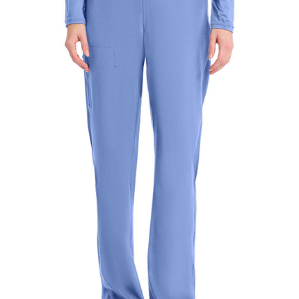 Med Couture Amp Women's Straight Leg Pull-On Pant MC103 - Ciel