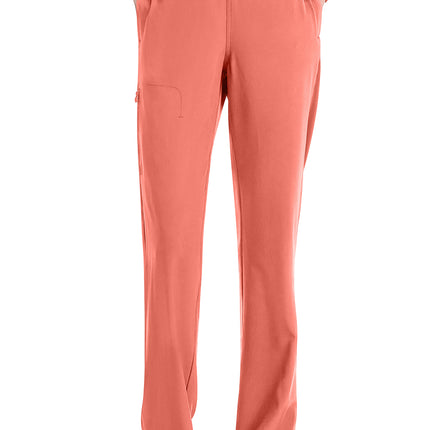 Med Couture Amp Women's Straight Leg Pull-On Pant MC103 - Coral Fusion