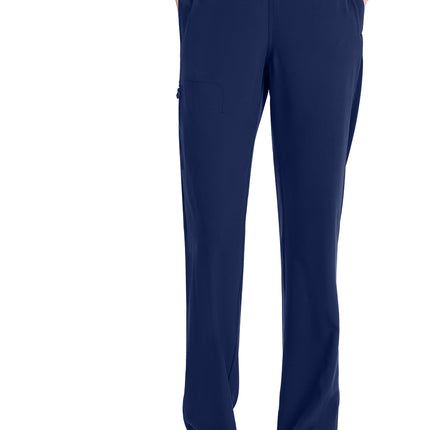 Med Couture Amp Women's Straight Leg Pull-On Pant MC103 - Navy