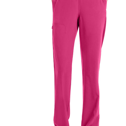 Med Couture Amp Women's Straight Leg Pull-On Pant MC103 - Pink Power