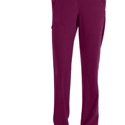 Med Couture Amp Women's Straight Leg Pull-On Pant MC103 - Wine