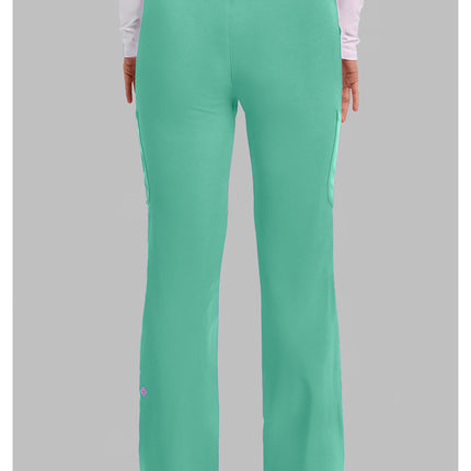 Med Couture Amp Women's High Rise 4-Pocket Flare Pant MC104 - Mint Condition