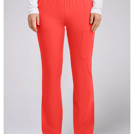 Med Couture Amp Women's High Rise 4-Pocket Flare Pant MC104 - One In A Melon