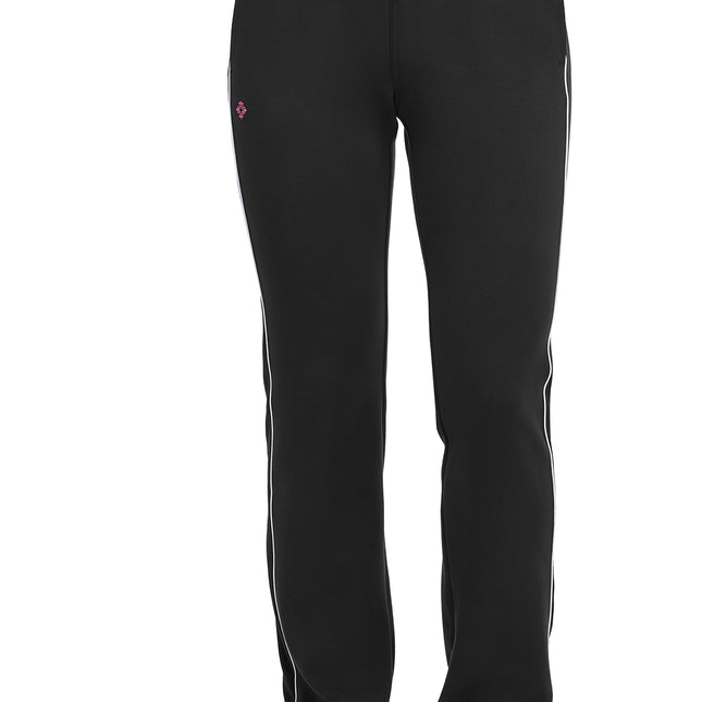 Med Couture Amp Scuba Straight Leg Pant MC108 - Black