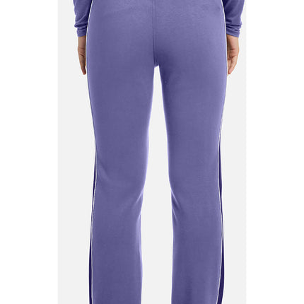 Med Couture Amp Scuba Straight Leg Pant MC108 - Light Galactic Purple