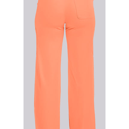 Med Couture Amp Wide Leg Pull On Pant MC109 - Coral Fusion