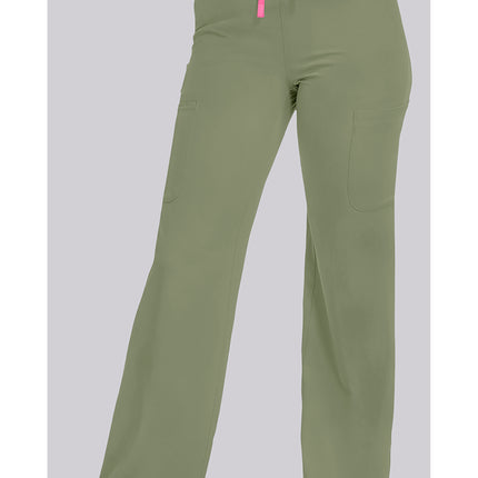 Med Couture Amp Wide Leg Pull On Pant MC109 - Olive