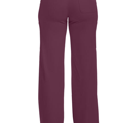 Med Couture Amp Wide Leg Pull On Pant MC109 - Wine