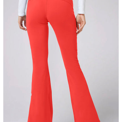 Med Couture Amp Knit Flare Leg Yoga Pant MC150 - One In A Melon