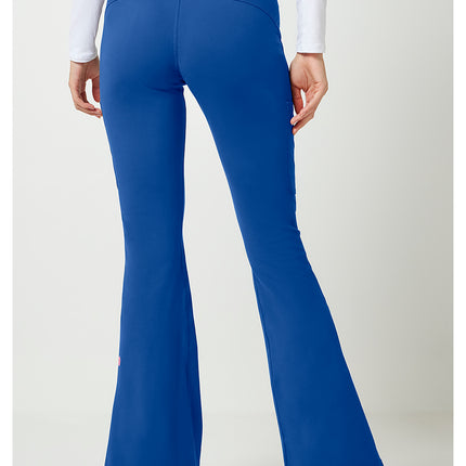Med Couture Amp Knit Flare Leg Yoga Pant MC150 - Royal