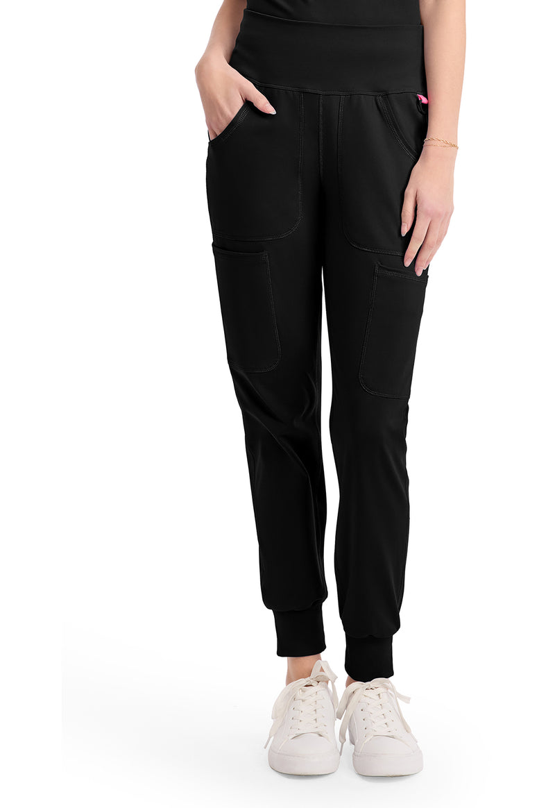 Med Couture Amp Knit Jogger MC152 - Black
