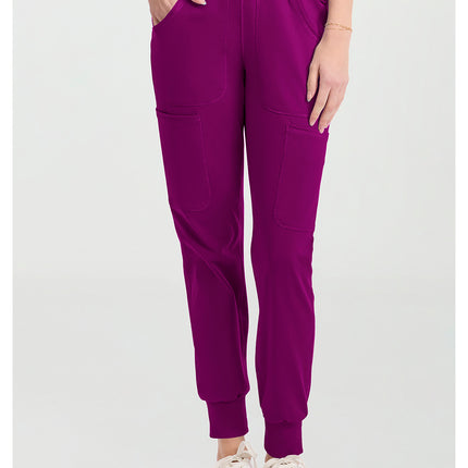 Med Couture Amp Knit Jogger MC152 - Plum Royale