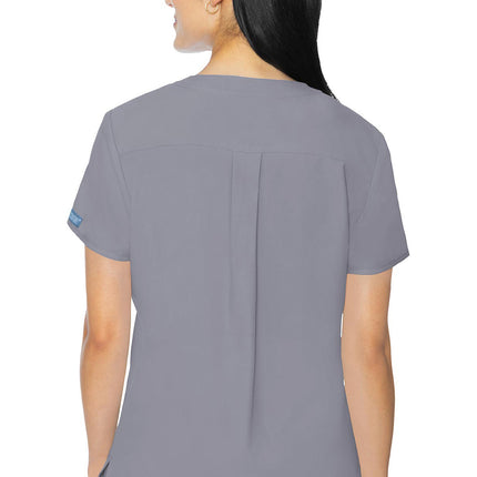 Med Couture Insight 3 Pocket Top MC2411 - Cloud