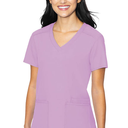 Med Couture Insight 3 Pocket Top MC2411 - Lilac