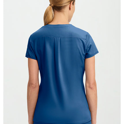 Med Couture Insight 3 Pocket Top MC2411 - Ocean Abyss