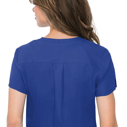 Med Couture Insight One Pocket Tuck-In Top MC2432 - Galaxy