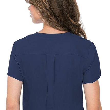 Med Couture Insight One Pocket Tuck-In Top MC2432 - Navy