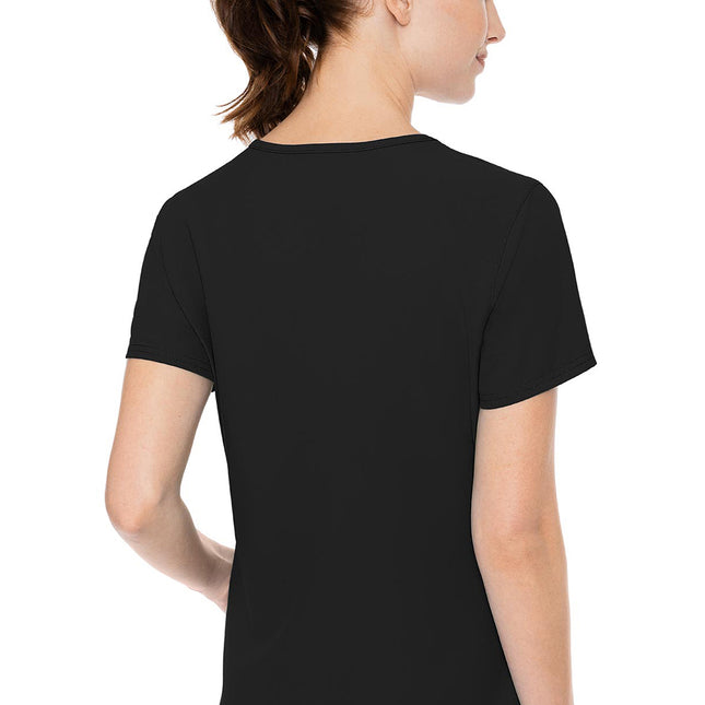 Med Couture Insight Side Pocket Top MC2468 - Black