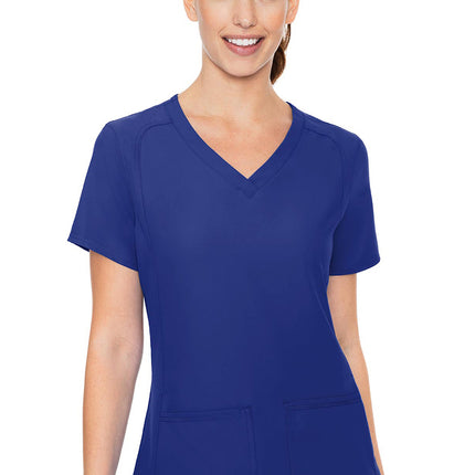 Med Couture Insight Side Pocket Top MC2468 - Galaxy