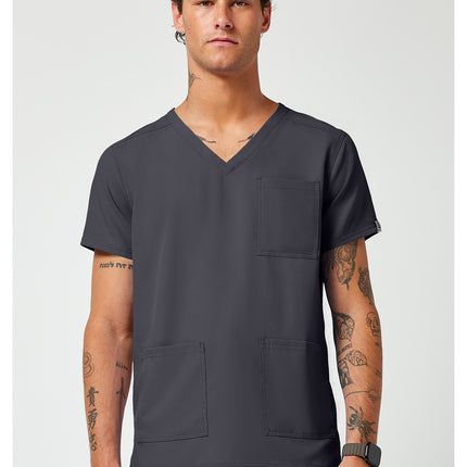 Med Couture Rothwear Insight 3 Pocket Top MC2486 - Pewter