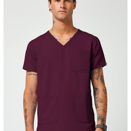 Med Couture Rothwear Insight 3 Pocket Top MC2486 - Wine