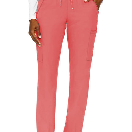 Med Couture Insight Zipper Pant MC2702 - Coral