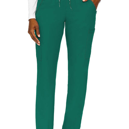 Med Couture Insight Zipper Pant MC2702 - Hunter Green