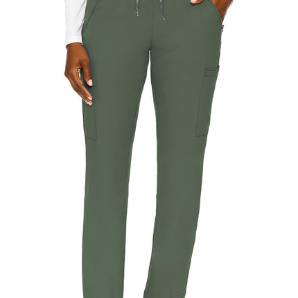 Med Couture Insight Zipper Pant MC2702 - Olive