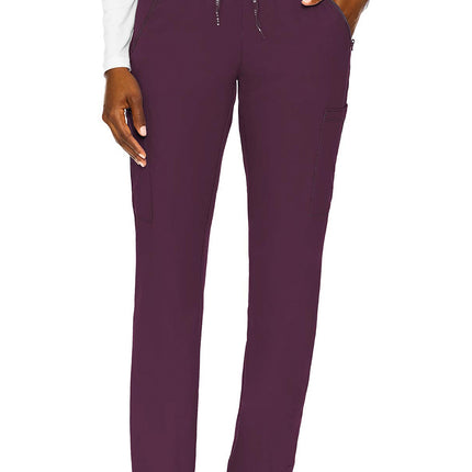 Med Couture Insight Zipper Pant MC2702 - Wine