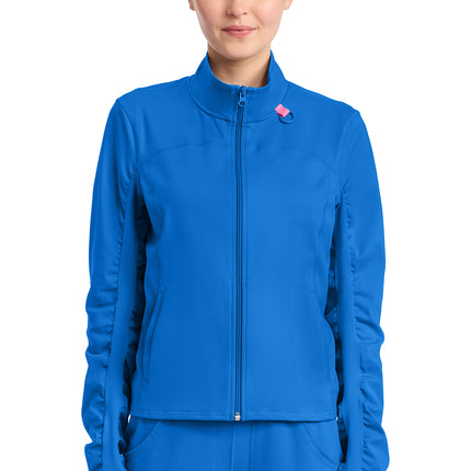 Med Couture Amp Knit Warm Up Jacket MC350 - Royal